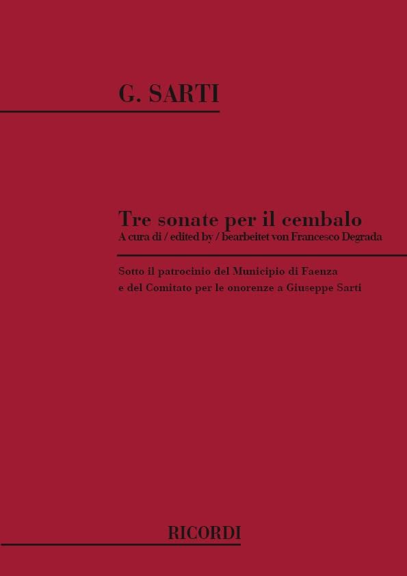 3 Sonate Per Il Cembalo